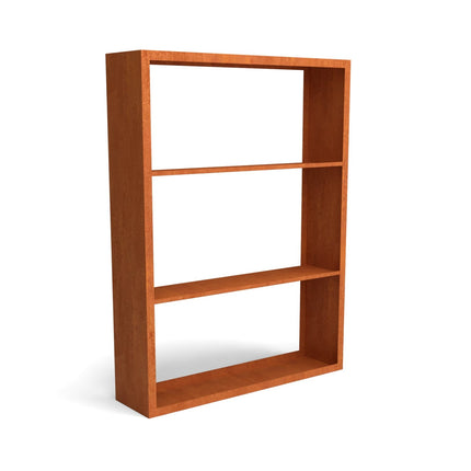 Geroba houtopslag Egura Cortenstaal 150x38,5x200cm met 3 vakken - Doika BV - Houtopslag - Geroba - EguraDC61