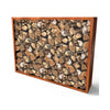 Geroba houtopslag Egura Cortenstaal 200x38,5x150cm 58kg - Doika BV - Houtopslag - Geroba - EguraC9