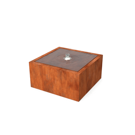 Geroba Taula watertafel cortenstaal 80x80x40cm 50kg - Doika BV - Watertafel - Geroba - TaulaQC3