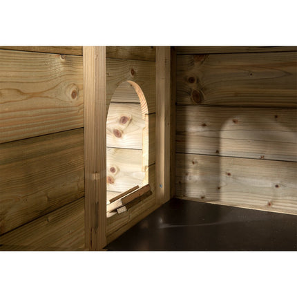 Konijnenhok Sanne 363 x 95 x 148 cm - Doika BV - Konijnenhok - Doika BV - 8720569173107 - 8720569173107