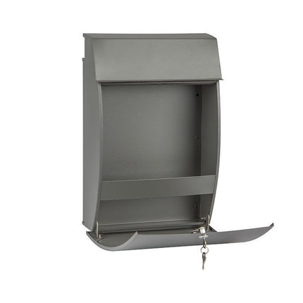 Practo Garden Brievenbus Vancouver mat grijs - Doika BV - Brievenbus - Practo Garden - 5414045022296 - B412A