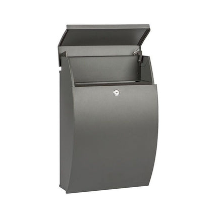 Practo Garden Brievenbus Vancouver mat grijs - Doika BV - Brievenbus - Practo Garden - 5414045022296 - B412A