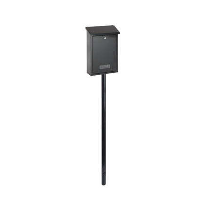 Practo Garden Brievenbuspaal mat zwart (Exclusief brievenbus) - Doika BV - Brievenbus - Practo Garden - 5414045038013 - B370N